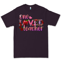 Plum one loved teacher Premium Tee - RanaPortraitStore