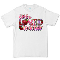 White one loved teacher Premium Tee - RanaPortraitStore