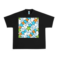 Black stars school seamless pattern Urban Heavy Tee - BundleAndBundleShop