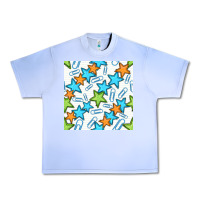 Grape Ice stars school seamless pattern Urban Heavy Tee - BundleAndBundleShop