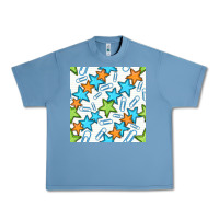 Pebble Blue stars school seamless pattern Urban Heavy Tee - BundleAndBundleShop