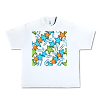 White stars school seamless pattern Urban Heavy Tee - BundleAndBundleShop