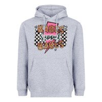 Heather Grey babes support babes Heavyweight Hoodie - Artiststas