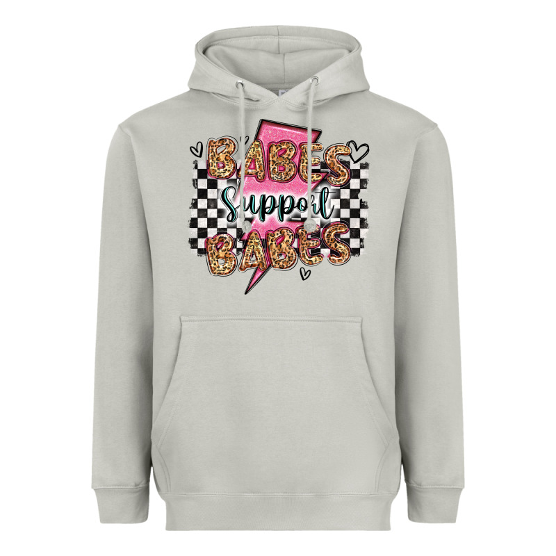 Babes Support Babes Heavyweight Hoodie by Artiststas | Teevron