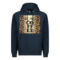 Navy but first coffee Premium Hoodie - JahusDesignShop