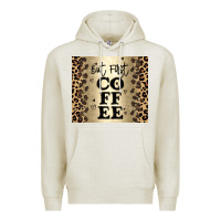Oatmeal Heather but first coffee Premium Hoodie - JahusDesignShop