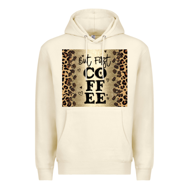 But First Coffee Premium Hoodie by JahusDesignShop | Teevron
