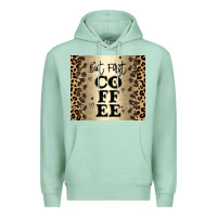 Seafoam but first coffee Premium Hoodie - JahusDesignShop