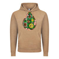 American Football And Western Roses Teardrop Vintage Hoodie | Teevron