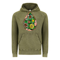 Vintage Olive american football and western roses teardrop Vintage Hoodie - BundleAndBundleShop