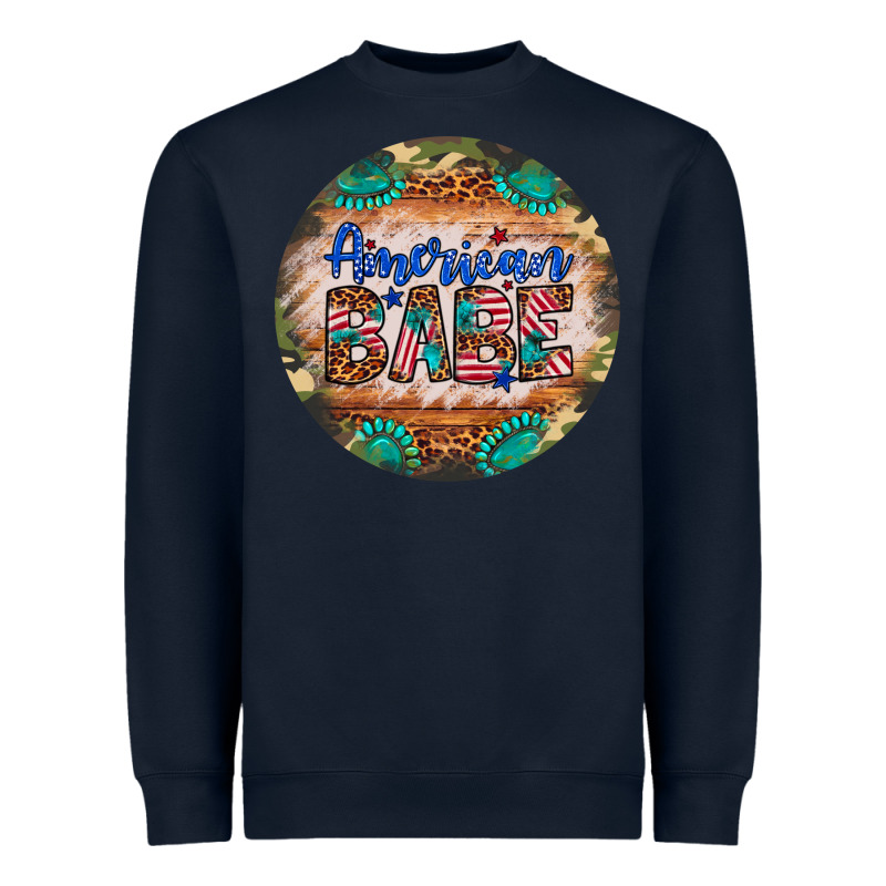 American Babe Heavyweight Sweatshirt by Artiststas | Teevron
