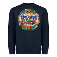 Navy american babe Heavyweight Sweatshirt - Artiststas