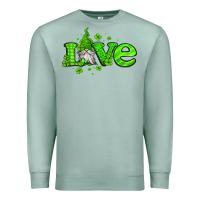 Seafoam love st patricks gnome Premium Sweatshirt - Jasminsmagicworld