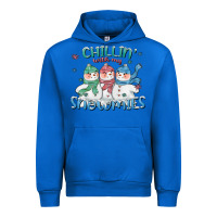 Cobalt chillin with my snowmies Urban Hoodie - CowGirlArtShop