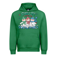 Emerald chillin with my snowmies Urban Hoodie - CowGirlArtShop