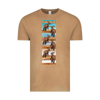 Vintage Camel dinosaur parasaurolophus pen wrap Vintage Tee - Artiststas