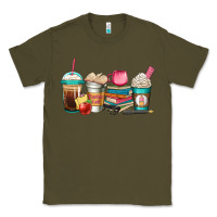 Army Green teacher fuel coffee cups Classic Tee - Jasminsmagicworld
