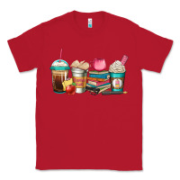Red teacher fuel coffee cups Classic Tee - Jasminsmagicworld
