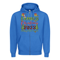 True Royal custom family christmas 2023 marking memories toge Zipper Hoodie - MaliasSmallBusiness