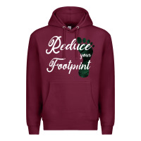Burgundy Climate Change Reduce Your Carbon Footprint Gift Premium Hoodie - Bettercallsaul