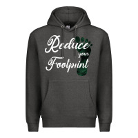 Charcoal Heather Climate Change Reduce Your Carbon Footprint Gift Premium Hoodie - Bettercallsaul