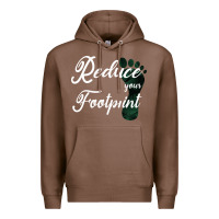 Chestnut Climate Change Reduce Your Carbon Footprint Gift Premium Hoodie - Bettercallsaul