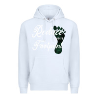 White Climate Change Reduce Your Carbon Footprint Gift Premium Hoodie - Bettercallsaul