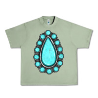 Oil Green gemstone Urban Heavy Tee - JahusDesignShop
