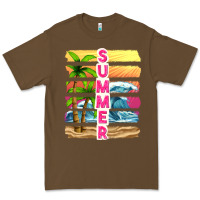 Cacao summer with background tbw Premium Tee - texasbilliewilder