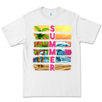 White summer with background tbw Premium Tee - texasbilliewilder