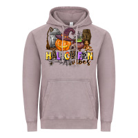 Vintage Zinc halloween vibes Vintage Hoodie - AdoDesignShop