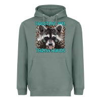 Sage sweet but will throw hands Heavyweight Hoodie - Artiststas