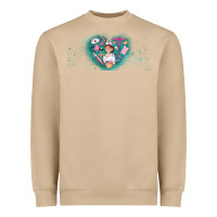 Mushroom nurse and elements Heavyweight Sweatshirt - AdoDesignShop