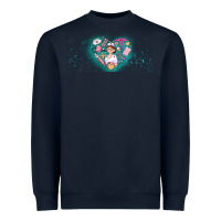 Navy nurse and elements Heavyweight Sweatshirt - AdoDesignShop