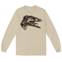 Deinonychus Face Long Sleeve Tee | Teevron