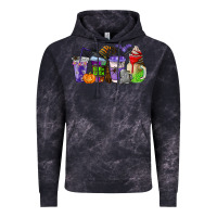Cloud Black halloween coffee cups Vintage Hoodie - AdoDesignShop