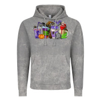 Cloud Rock halloween coffee cups Vintage Hoodie - AdoDesignShop