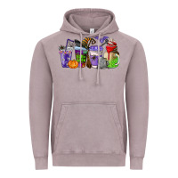 Vintage Zinc halloween coffee cups Vintage Hoodie - AdoDesignShop