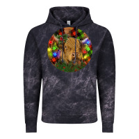 Cloud Black Brown Cow Christmas Vintage Hoodie - RanaPortraitStore