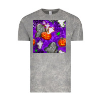 Cloud Rock tombstone and ghosts seamless paternal Vintage Tee - BundleAndBundleShop