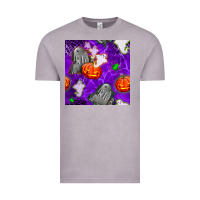 Tombstone And Ghosts Seamless Paternal Vintage Tee | Teevron