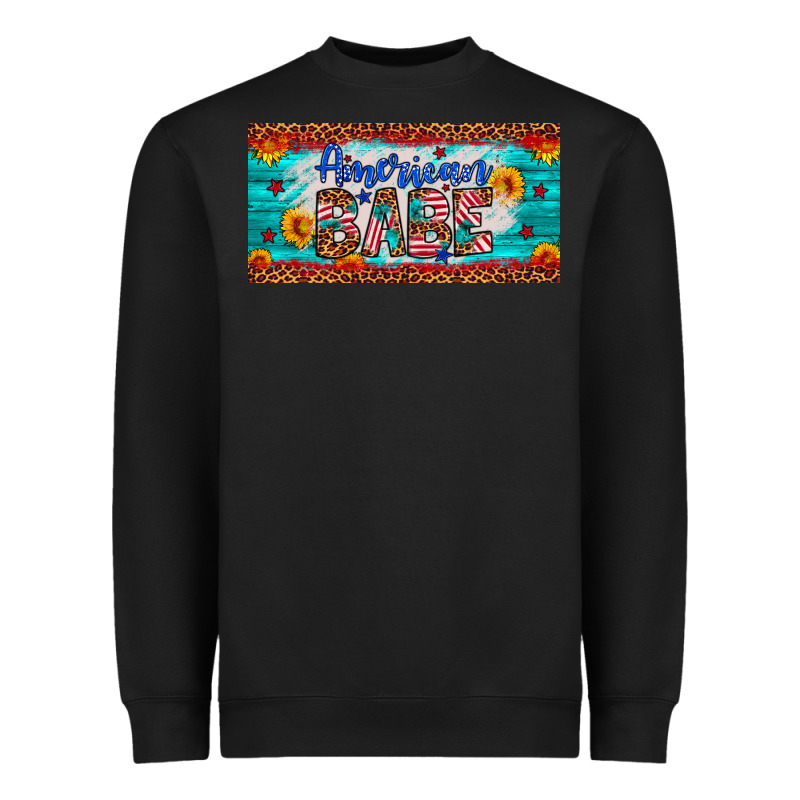 American Babe Heavyweight Sweatshirt by Artiststas | Teevron