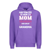 Purple Mom Grandma Premium Hoodie - Bettercallsaul