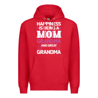 Red Mom Grandma Premium Hoodie - Bettercallsaul