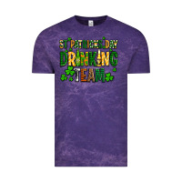Cloud Purple st patricks day drinking team Vintage Tee - AdoDesignShop