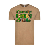St Patricks Day Drinking Team Vintage Tee | Teevron