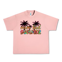 Salmon mom bod summer with palms Urban Heavy Tee - Artiststas