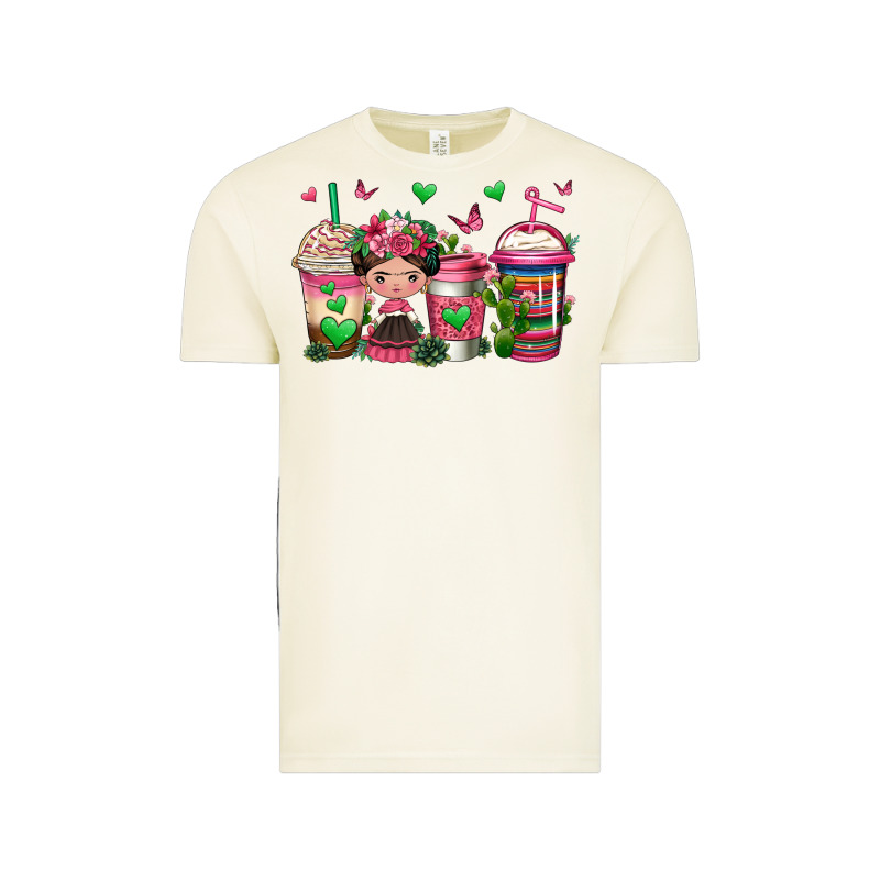 Mexican Coffee Cups Cafecito Vintage Tee by Jasminsmagicworld | Teevron