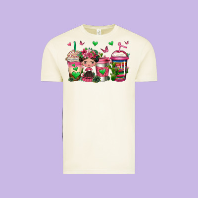 Mexican Coffee Cups Cafecito Vintage Tee Designed By Jasminsmagicworld