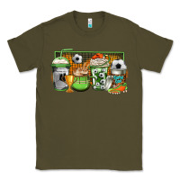 Army Green soccer coffee Classic Tee - Jasminsmagicworld